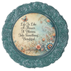 ROUND Digital Graphic Design LIFE IS LIKE A FLOWER Floral Wedding Gift First Home Sublimation Decoupage PNG SVG Country Farmhouse Home Decor Wall Art Shelf Sitter Gift Crafters Delight - JAMsCraftCloset