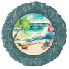 ROUND Digital Graphic Design BEACH SCENE 3 Sublimation PNG SVG Beach House Sign KITCHEN Wall Art Decor Wreath Design Gift Crafters Delight HAPPY CRAFTING {{ JAMsCraftCloset }}