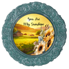 ROUND Digital Graphic Design YOU ARE MY SUNSHINE Wedding Gift First Home Sublimation PNG SVG Country Farmhouse Home Decor Sign Wall Art Decor Wreath Design Gift Crafters Delight - JAMsCraftCloset