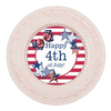 ROUND Digital Graphic Design PATRIOTIC HAPPY 4TH - DESIGN PNG-JPEG-PDF-SVG-Decoupage-Sublimation Design Graphic Country Farmhouse Home Decor HOLIDAY Decor Gift Crafters Delight - JAMsCraftCloset