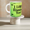 MUG Coffee Full Wrap Sublimation Funny Digital Graphic Design Download I LOVE KISSING YOU SVG-PNG Crafters Delight {{ JAMsCraftCloset }}