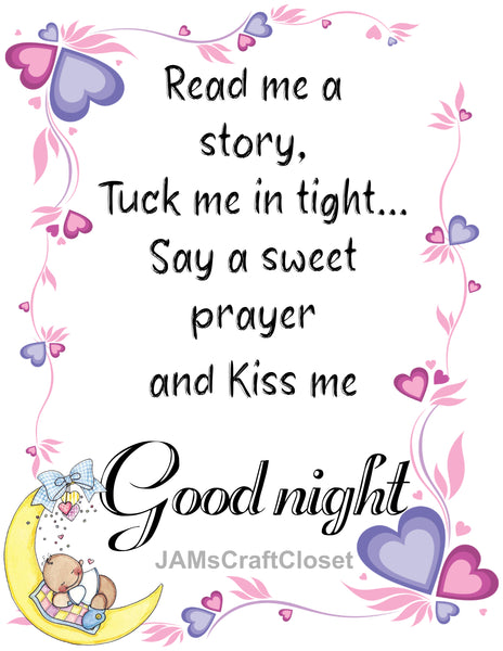 Digital Graphic Design SVG-PNG-JPEG Download Positive Saying Baby Nursery Sayings Quotes READ ME A STORY 3 Wall Art Crafters Delight {{ JAMsCraftCloset }}