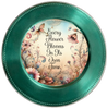 ROUND Digital Graphic Design EVERY FLOWER BLOOMS AT ITS OWN TIME Floral Wedding Gift First Home Sublimation Decoupage PNG SVG Country Farmhouse Home Decor Wall Art Shelf Sitter Gift Crafters Delight - JAMsCraftCloset