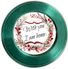 ROUND Digital Graphic Design WITH YOU I AM HOME Floral Wedding Gift First Home Sublimation Decoupage PNG SVG Country Farmhouse Home Decor Wall Art Shelf Sitter Gift Crafters Delight - JAMsCraftCloset