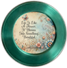 ROUND Digital Graphic Design LIFE IS LIKE A FLOWER Floral Wedding Gift First Home Sublimation Decoupage PNG SVG Country Farmhouse Home Decor Wall Art Shelf Sitter Gift Crafters Delight - JAMsCraftCloset
