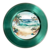 ROUND Digital Graphic Design BEACH SCENE 1 Sublimation PNG SVG Beach House Sign KITCHEN Wall Art Decor Wreath Design Gift Crafters Delight HAPPY CRAFTING {{ JAMsCraftCloset }}
