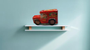 Tin Vintage Tin Box Company Design Elf Brothers Toy Makers Delivery Train Truck Collectible Gift Idea {{ JAMsCraftCloset }}