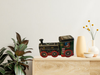 Tin Vintage Tin Box Company Design Santa's Railroad HO HO HO Delivery Train Truck Collectible Gift Idea {{ JAMsCraftCloset }}