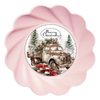 ROUND Digital Graphic Design  MERRY CHRISTMAS OLD TRUCK - CHRISTMAS DESIGN PNG-JPEG-PDF-SVG-Decoupage-Sublimation Design Graphic Country Farmhouse Home Decor HOLIDAY Decor Gift Crafters Delight - JAMsCraftCloset
