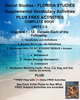 BUNDLE FLORIDA STUDIES Social Studies Houghton Mifflin COMPLETE TEXTBOOK -Teacher Resource Supplemental Vocabulary Activities - UNITS 1-5 - Chapters 1-12-FREE Activities Included {{ JAMsCraftCloset }}