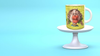 MUG Coffee Full Wrap Sublimation Funny Digital Graphic Design Download KISSING BURNS 6.4 CALORIES SVG-PNG Crafters Delight {{ JAMsCraftCloset }}