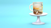 MUG Coffee Full Wrap Sublimation Funny Digital Graphic Design Download LIVE LIFE AND LOVE THE BEACH SVG-PNG Crafters Delight {{ JAMsCraftCloset }}