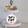 ROUND Digital Graphic Design LET'S EAT Sublimation PNG SVG Lake House Sign Farmhouse Country Home Cabin KITCHEN Wall Art Decor Wreath Design Gift Crafters Delight HAPPY CRAFTING {{ JAMsCraftCloset }}