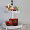 Tin Vintage Tin Box Company Design Elf Brothers Toy Makers Delivery Train Truck Collectible Gift Idea {{ JAMsCraftCloset }}