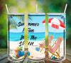 BUNDLE TUMBLER Full Wrap SUMMER 2 Sayings Quotes Graphic Design Downloads SVG PNG JPEG Files Sublimation Vintage Design Crafters Delight {{ JAMsCraftCloset }}