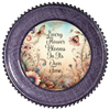 ROUND Digital Graphic Design EVERY FLOWER BLOOMS AT ITS OWN TIME Floral Wedding Gift First Home Sublimation Decoupage PNG SVG Country Farmhouse Home Decor Wall Art Shelf Sitter Gift Crafters Delight - JAMsCraftCloset