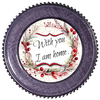 ROUND Digital Graphic Design WITH YOU I AM HOME Floral Wedding Gift First Home Sublimation Decoupage PNG SVG Country Farmhouse Home Decor Wall Art Shelf Sitter Gift Crafters Delight - JAMsCraftCloset