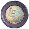 ROUND Digital Graphic Design LIFE IS LIKE A FLOWER Floral Wedding Gift First Home Sublimation Decoupage PNG SVG Country Farmhouse Home Decor Wall Art Shelf Sitter Gift Crafters Delight - JAMsCraftCloset