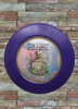 PLATE CHARGER PURPLE PLASTIC ROUND Decoupaged Hand Painted Upcycled Repurposed Wall Art NOTHING SMELLS BETTER THAN THE PERSON YOU LOVE Home Decor Wall Art Gift - JAMsCraftCloset