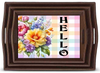 SQUARE Digital Graphic Design SPRING FLORAL - HELLO Sublimation PNG SVG Lake House Sign Farmhouse Country Home Cabin KITCHEN Wall Art Decor Wreath Design Gift Crafters Delight HAPPY CRAFTING - JAMsCraftCloset