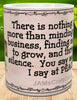 MUG Coffee Full Wrap Sublimation Funny Digital Graphic Design Download YOU SAY ANTISOCIAL - I SAY AT PEACE SVG-PNG Crafters Delight {{ JAMsCraftCloset }}