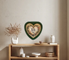 Valentine Heart-Shaped Green Tin Wall Art Handmade Hand Painted Love Saying - YOU ARE STILL THE ONE Holiday Decoration LOVE Gift Idea Crafters Delight - JAMsCraftCloset