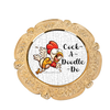 ROUND Digital Graphic Design COCK-A-DOODLE-DO 2 Sublimation PNG SVG Lake House Sign Farmhouse Country Home Cabin KITCHEN Wall Art Decor Wreath Design Charger Plates Gift Idea Crafters Delight HAPPY CRAFTING {{ JAMsCraftCloset }}