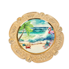ROUND Digital Graphic Design BEACH SCENE 3 Sublimation PNG SVG Beach House Sign KITCHEN Wall Art Decor Wreath Design Gift Crafters Delight HAPPY CRAFTING {{ JAMsCraftCloset }}