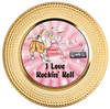 ROUND Digital Graphic Design I LOVE ROCKIN' ROLL Wedding Gift First Home Sublimation PNG SVG Country Farmhouse Home Decor Sign Wall Art Decor Wreath Design Gift Crafters Delight - JAMsCraftCloset