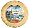 ROUND Digital Graphic Design LIFE IS A BEAUTIFUL STRUGGLE Beach Theme Sublimation PNG SVG Country Farmhouse Home Decor Sign Wall Art Decor Wreath Design Gift Crafters Delight - JAMsCraftCloset