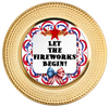 ROUND Digital Graphic Design LET THE FIREWORKS BEGIN 2 Sublimation PNG SVG Country Farmhouse Home Decor Sign PATRIOTIC Fourth of July Wall Art Decor Wreath Design Gift Crafters Delight - JAMsCraftCloset