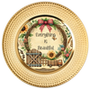 ROUND Digital Graphic Design EVERYTHING IS BEAUTIFUL Sublimation PNG SVG Country Farmhouse Home Decor Sign Wall Art Decor Wreath Design Gift Crafters Delight - JAMsCraftCloset
