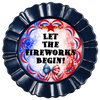 ROUND Digital Graphic Design LET THE FIREWORKS BEGIN Sublimation PNG SVG Country Farmhouse Home Decor Sign PATRIOTIC Fourth of July Wall Art Decor Wreath Design Gift Crafters Delight - JAMsCraftCloset