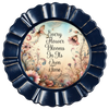 ROUND Digital Graphic Design EVERY FLOWER BLOOMS AT ITS OWN TIME Floral Wedding Gift First Home Sublimation Decoupage PNG SVG Country Farmhouse Home Decor Wall Art Shelf Sitter Gift Crafters Delight - JAMsCraftCloset