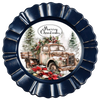 ROUND Digital Graphic Design  MERRY CHRISTMAS OLD TRUCK - CHRISTMAS DESIGN PNG-JPEG-PDF-SVG-Decoupage-Sublimation Design Graphic Country Farmhouse Home Decor HOLIDAY Decor Gift Crafters Delight - JAMsCraftCloset