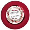 ROUND Digital Graphic Design WITH YOU I AM HOME Floral Wedding Gift First Home Sublimation Decoupage PNG SVG Country Farmhouse Home Decor Wall Art Shelf Sitter Gift Crafters Delight - JAMsCraftCloset