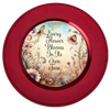 ROUND Digital Graphic Design EVERY FLOWER BLOOMS AT ITS OWN TIME Floral Wedding Gift First Home Sublimation Decoupage PNG SVG Country Farmhouse Home Decor Wall Art Shelf Sitter Gift Crafters Delight - JAMsCraftCloset