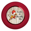 ROUND Digital Graphic Design COCK-A-DOODLE-DO 3 Sublimation PNG SVG Lake House Sign Farmhouse Country Home Cabin KITCHEN Wall Art Decor Wreath Design Charger Plates Gift Idea Crafters Delight HAPPY CRAFTING {{ JAMsCraftCloset }}