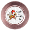 ROUND Digital Graphic Design COCK-A-DOODLE-DO 2 Sublimation PNG SVG Lake House Sign Farmhouse Country Home Cabin KITCHEN Wall Art Decor Wreath Design Charger Plates Gift Idea Crafters Delight HAPPY CRAFTING {{ JAMsCraftCloset }}
