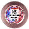 ROUND Digital Graphic Design LET THE FIREWORKS BEGIN Sublimation PNG SVG Country Farmhouse Home Decor Sign PATRIOTIC Fourth of July Wall Art Decor Wreath Design Gift Crafters Delight - JAMsCraftCloset