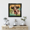 Wood Wall Art Plaque WHAT DO YOU MEAN YOU NEED MORE MILK Funny Cow Square Decoupaged Kitchen Home Decor Gift Idea Positive Saying - JAMsCraftCloset