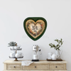 Valentine Heart-Shaped Green Tin Wall Art Handmade Hand Painted Love Saying - YOU ARE STILL THE ONE Holiday Decoration LOVE Gift Idea Crafters Delight - JAMsCraftCloset