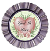 ROUND DIGITAL Graphic Design GOD IS LOVE Sublimation PNG SVG Country Farmhouse Home Decor Sign Shelf Sitter Wall Art Decor Wreath FAITH Design Gift Crafters Delight - JAMsCraftCloset