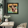 Wood Wall Art Plaque WHAT DO YOU MEAN YOU NEED MORE MILK Funny Cow Square Decoupaged Kitchen Home Decor Gift Idea Positive Saying - JAMsCraftCloset