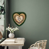 Valentine Heart-Shaped Green Tin Wall Art Handmade Hand Painted Love Saying - YOU ARE STILL THE ONE Holiday Decoration LOVE Gift Idea Crafters Delight - JAMsCraftCloset