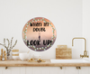 ROUND Digital Graphic Design WHEN IN DOUBT LOOK UP Sublimation PNG SVG Lake House Sign Farmhouse Country Home Cabin FAITH Wall Art Wreath Design Gift Crafters Delight HAPPY CRAFTING {{ JAMsCraftCloset }}