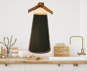 Chalkboard Brown Tan White Upcycled Repurposed Ceiling Fan Blade Wall Art Home Decor Gift {{ JAMsCraftCloset }}