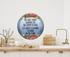 ROUND Digital Graphic Design WAITING FOR THE STORM TO PASS-DANCING IN THE RAIN Sublimation PNG SVG Lake House Sign Farmhouse Country Home Cabin Wall Art Decor Wreath Design Gift Crafters Delight HAPPY CRAFTING {{ JAMsCraftCloset }}