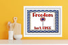 TUMBLER Full Wrap Sublimation Digital Graphic Design PATRIOTIC DESIGNS FROM BUNDLE 2 Download FREEDOM ISNT FREE SVG-PNG Patio Porch Decor Gift Picnic Crafters Delight {{ JAMsCraftCloset }}