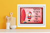 TUMBLER Full Wrap Sublimation Digital Graphic Design Download SANTA CLAUS IS COMING TO TOWN SVG-PNG Kitchen Christmas Design Patio Porch Decor Gift Crafters Delight {{ JAMsCraftCloset }}